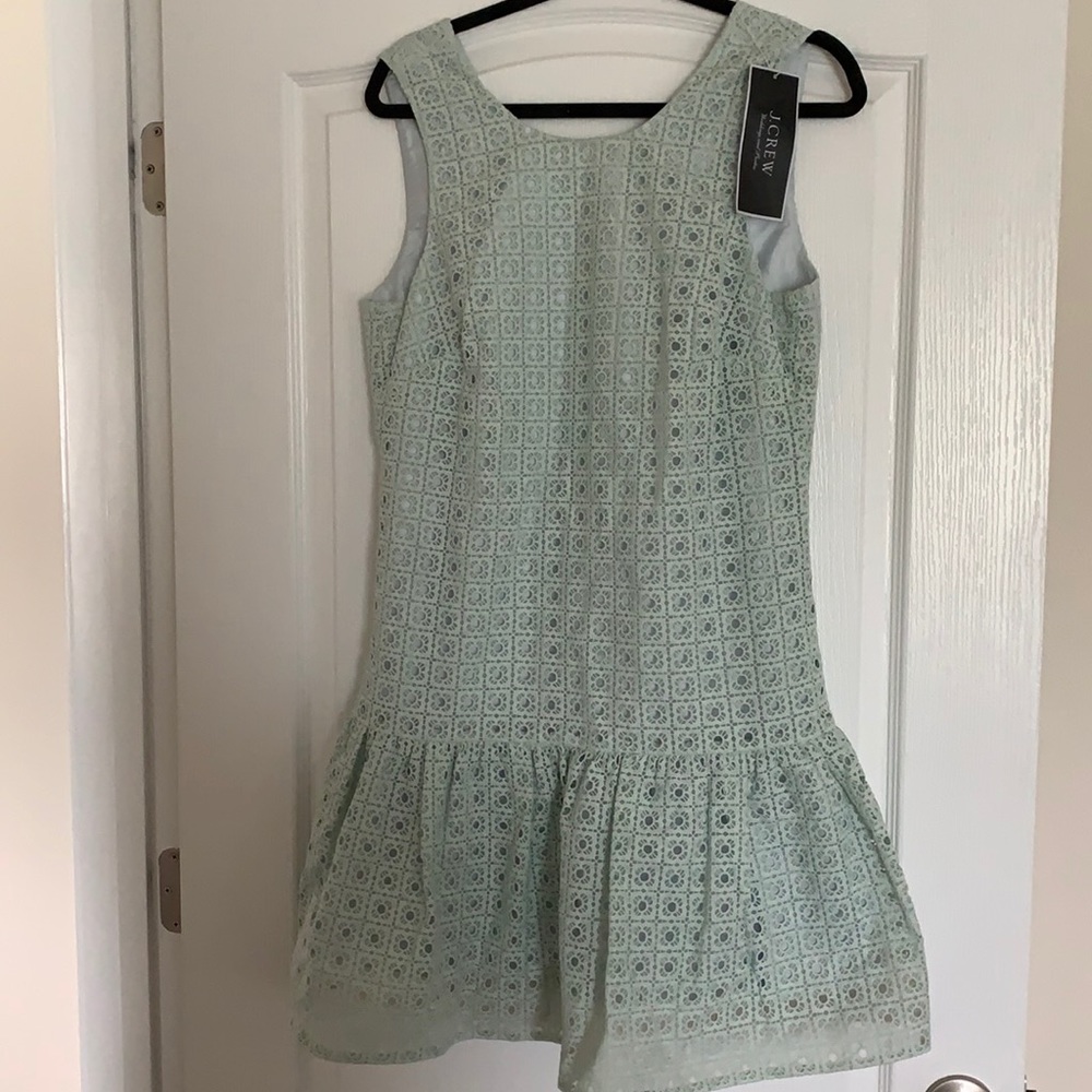 NWT J Crew Anna dress in Organza Eyelet